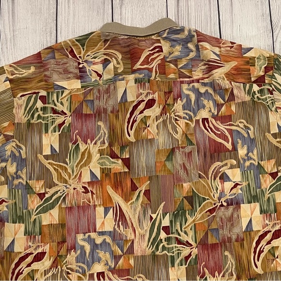 TORI RICHARD of HONOLULU Men's Multicolor Patterned Shirt/size 2XL - Picture 3 of 8